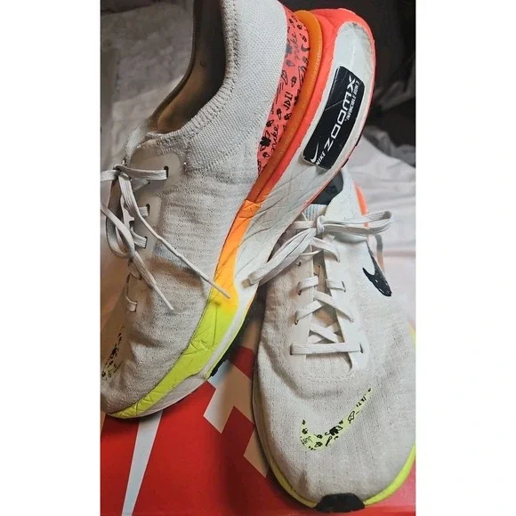 Nike Zoomx Invincible Run FK 3 HF4915-100 Elite Men's Shoes Size 11 White - Picture 7 of 10